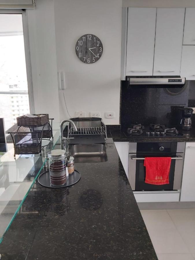 Palmetto Eliptic Luxury Beachfront Apartment Bocagrande Cartagena Dış mekan fotoğraf
