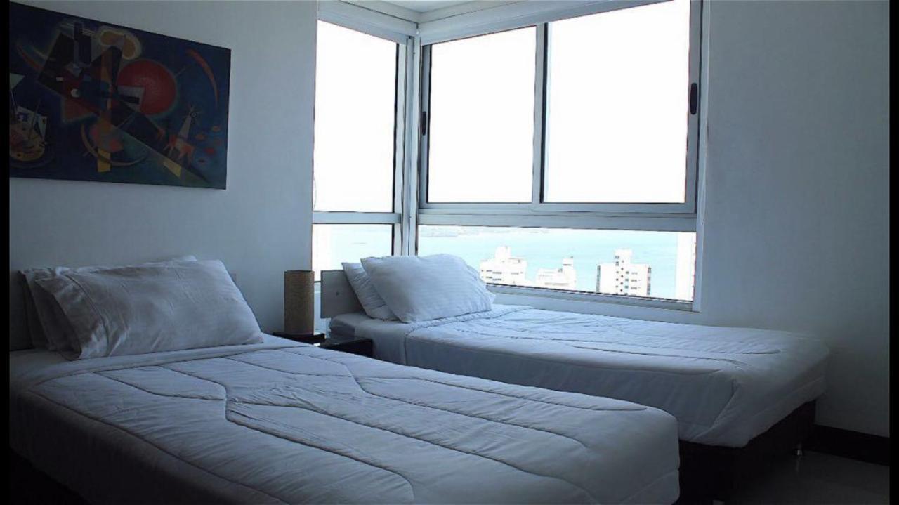 Palmetto Eliptic Luxury Beachfront Apartment Bocagrande Cartagena Dış mekan fotoğraf
